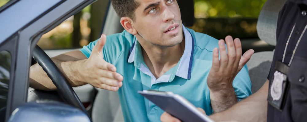 Kierowca nie posiada dokumentów podczas kontroli drogowej